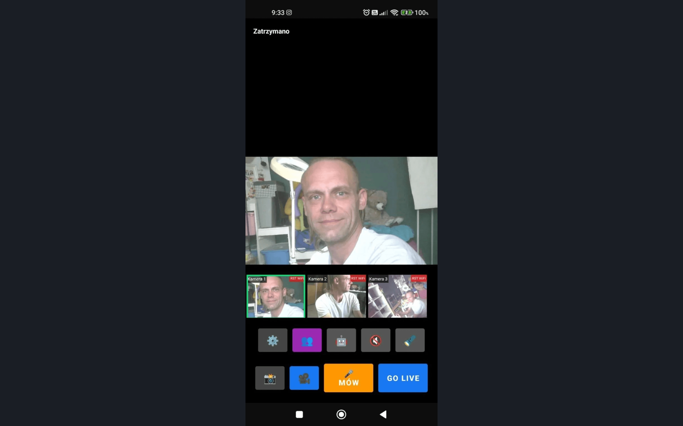 Click&LIVE App Screenshot